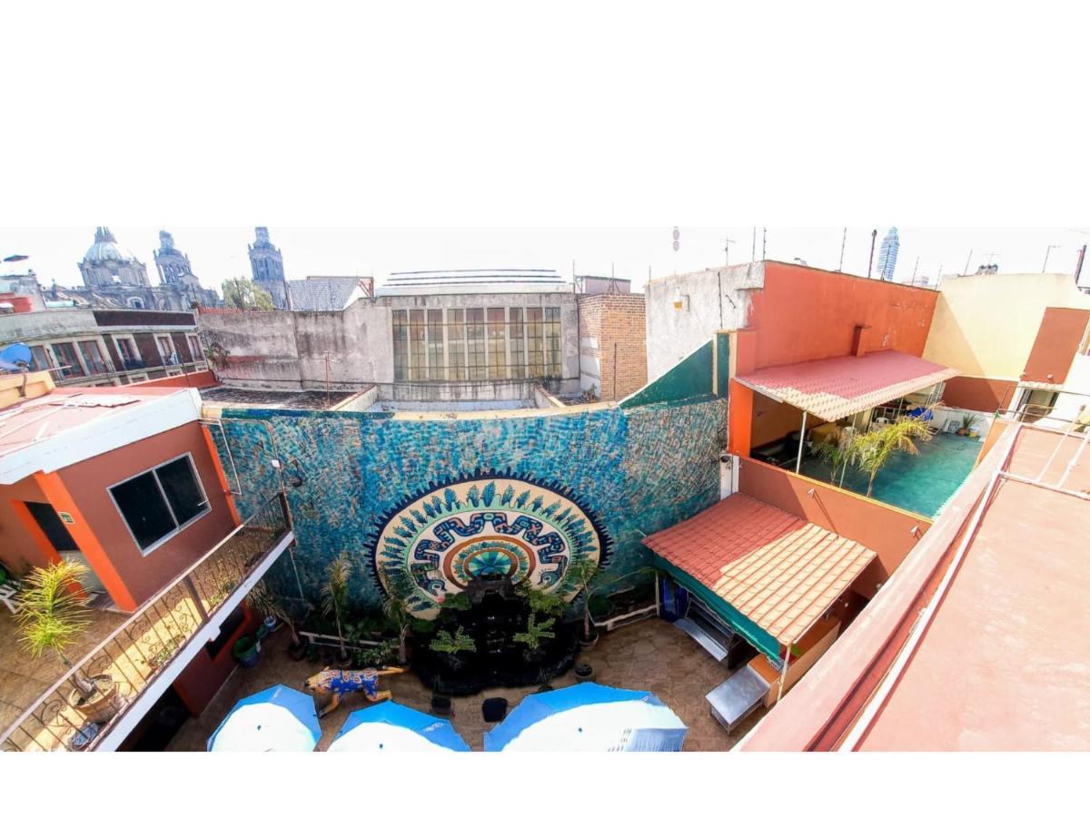 Hostel Plaza Mayor Meksika Dış mekan fotoğraf